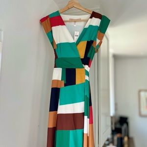 NWT Anthropologie Hutch Alfonsine Wrap Maxi Dress | Size Small